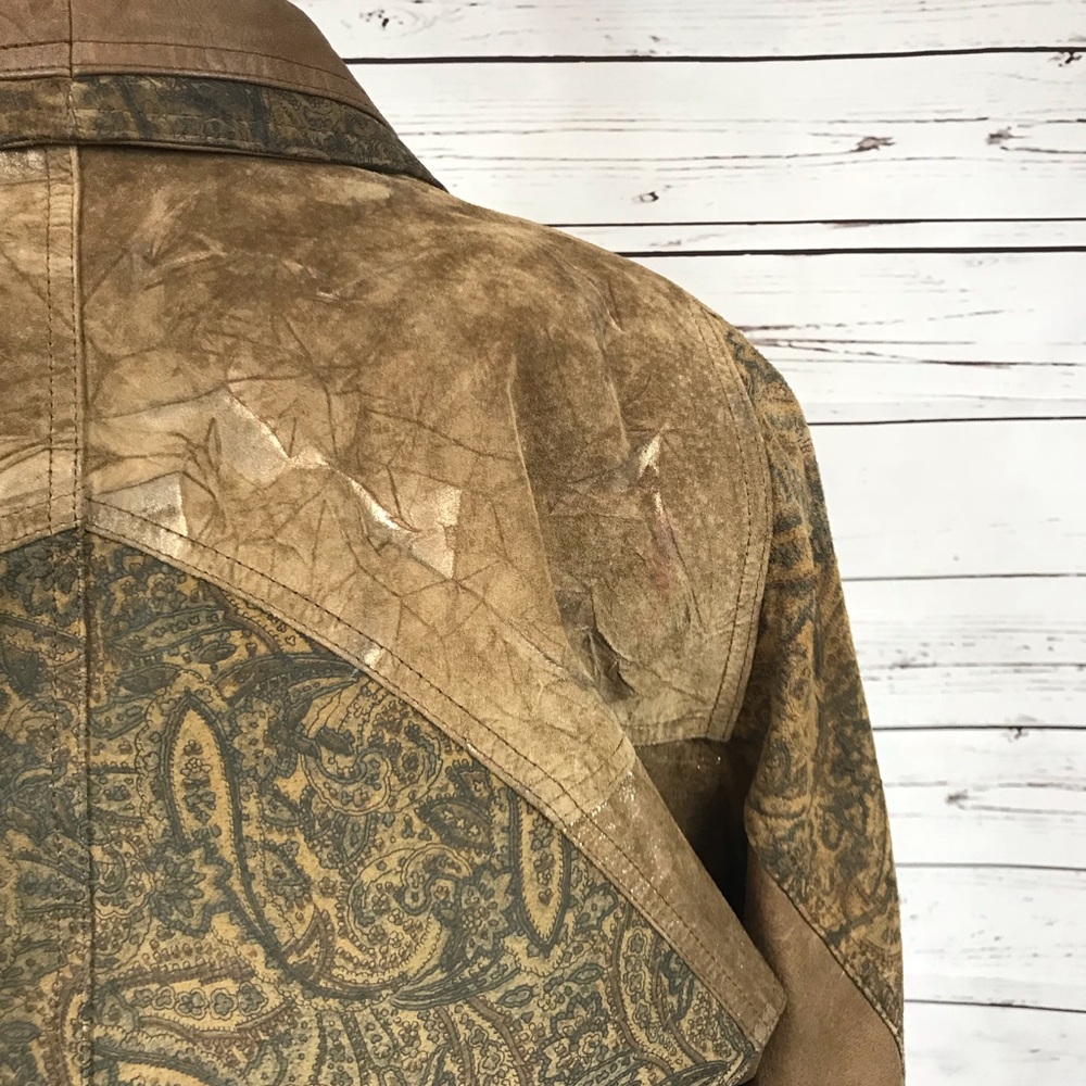 Vintage LEather Jacket Size S GUC - Picture 6 of 8